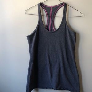 Lululemon ruched racer back tank top